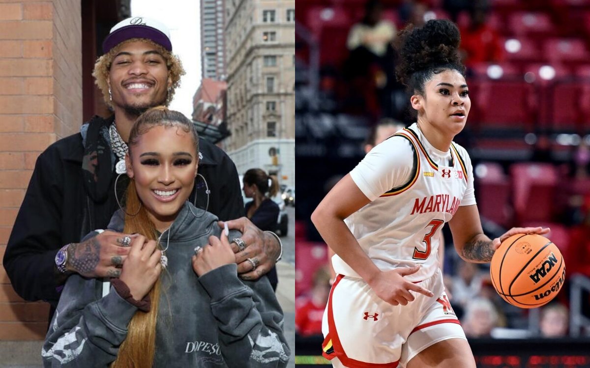 Tyrese Maxey With His Girlfriend